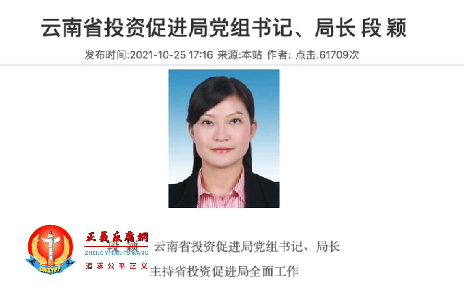 云南省投资促进局原党组书记、局长段颖.png